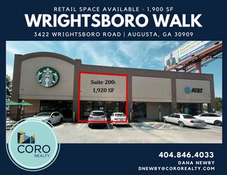 Plus de détails pour 3422 Wrightsboro Rd, Augusta, GA - Bureau/Local commercial à louer