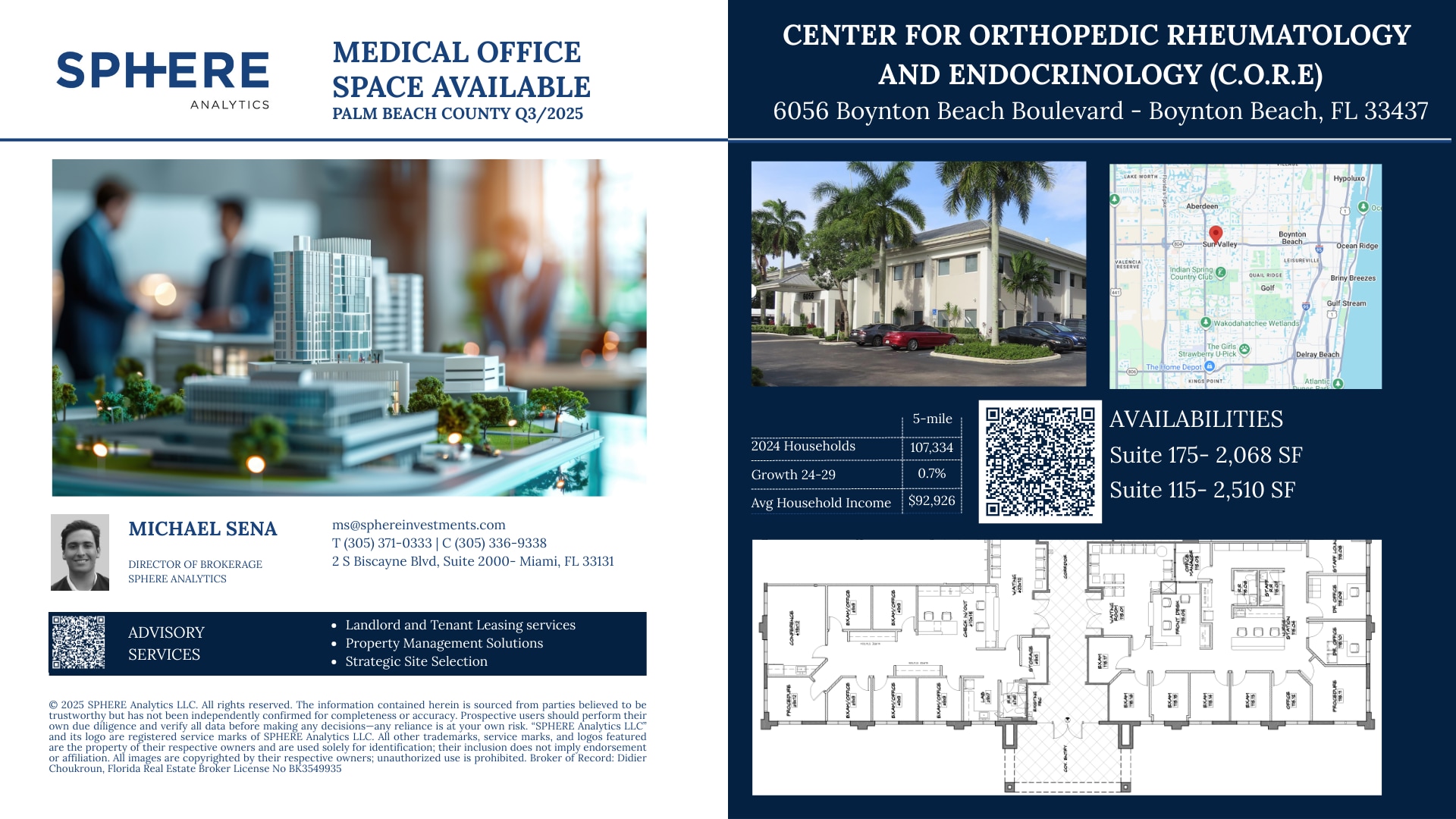 6056 Boynton Beach Blvd, Boynton Beach, FL à louer Plan d’étage type– Image 1 sur 5