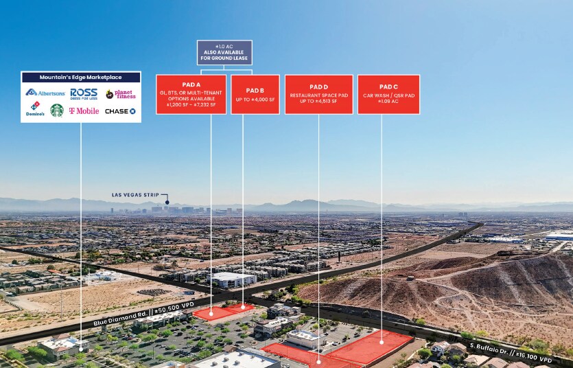 7955-7995 Blue Diamond Rd, Las Vegas, NV à louer - Photo de l’immeuble – Image 3 sur 6