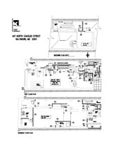 407 N Charles St, Baltimore, MD à louer Plan de site– Image 2 sur 2