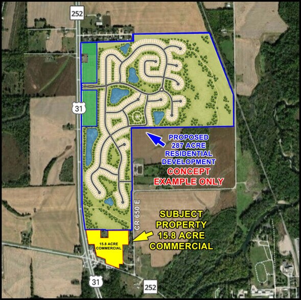 US 31 & State Road 252, Edinburgh, IN à vendre - Photo de l’immeuble – Image 2 sur 6