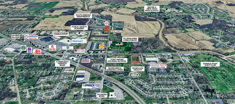 7900 Hanna St, Fort Wayne, IN à vendre - Photo de l’immeuble – Image 2 sur 4