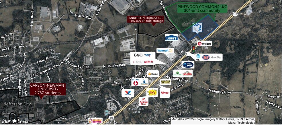 706 US-11E, Jefferson City, TN à louer - Aérien – Image 2 sur 2