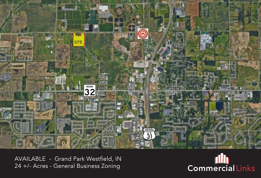186th, Westfield, IN à vendre - Aérien – Image 2 sur 3