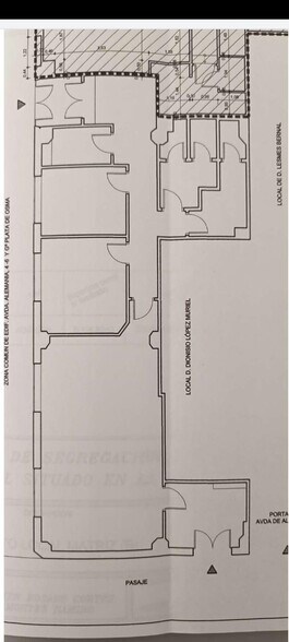 Local commercial dans Cáceres, Cáceres à louer - Plan d’étage – Image 2 sur 2