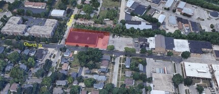 410 E Church St, Libertyville, IL à louer Aérien– Image 2 sur 2