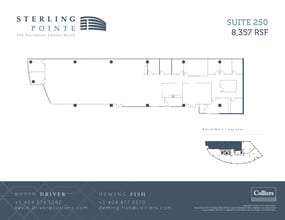 301 Perimeter Ctr N, Atlanta, GA à louer Plan d’étage– Image 1 sur 1