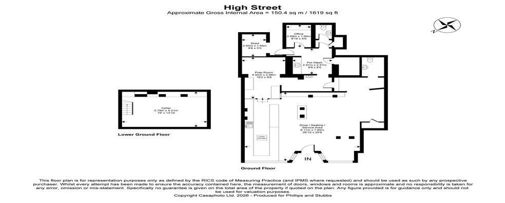 86 High St, Rye à vendre - Plan d’étage – Image 3 sur 4