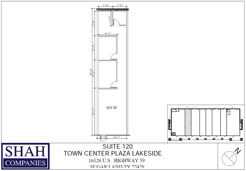 16126 Southwest Fwy, Sugar Land, TX à louer - Plan d’étage – Image 2 sur 2