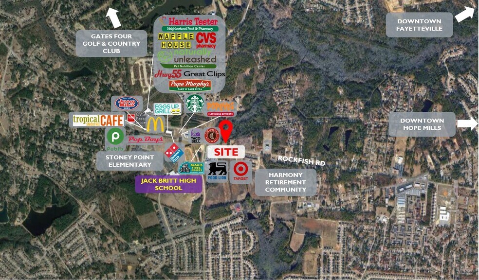 7138 Rockfish Rd, Fayetteville, NC à louer - Photo principale – Image 1 sur 2