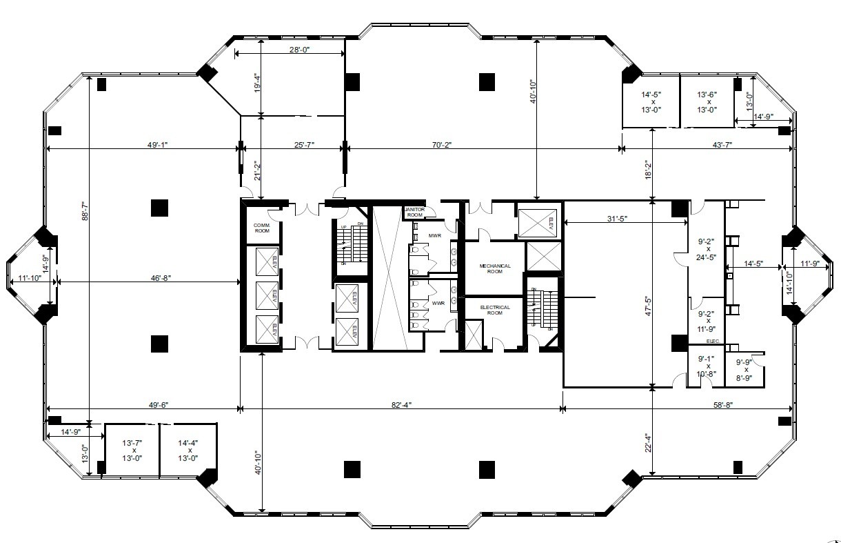 222 3rd Ave SW, Calgary, AB à louer Plan d’étage– Image 1 sur 1