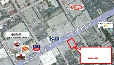 222-238 E Main St, Alhambra, CA - Vue aérienne  vue de carte