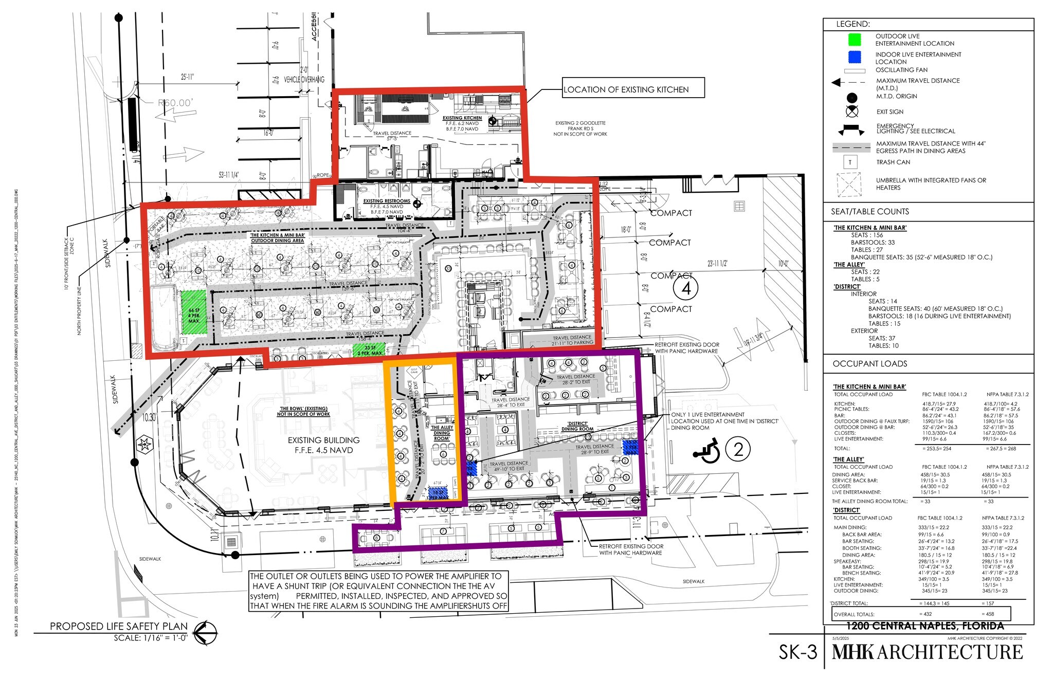 1200 Central Ave, Naples, FL à louer Plan de site– Image 1 sur 15