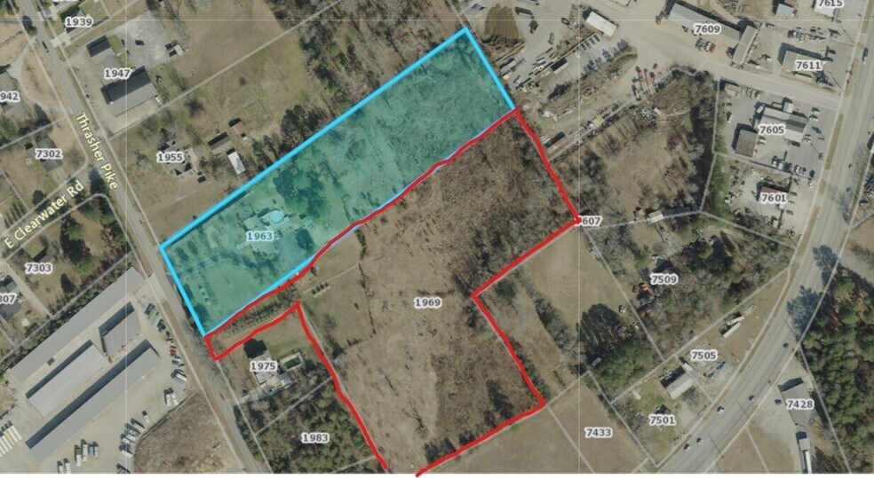 1969 Thrasher Pike, Hixson, TN à vendre - Aérien – Image 2 sur 9