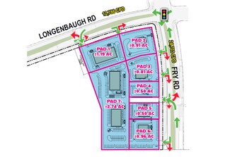 Plus de détails pour SWC Fry Rd & Longenbaugh Rd, Cypress, TX - Local commercial à louer