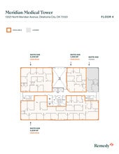 13321 N Meridian Ave, Oklahoma City, OK à louer Plan d’étage– Image 1 sur 1