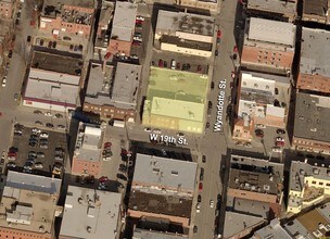 1818 Wyandotte St, Kansas City, MO - Vue aérienne  vue de carte