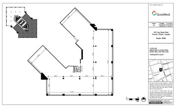 145 King St W, Toronto, ON à louer Plan d’étage– Image 1 sur 1