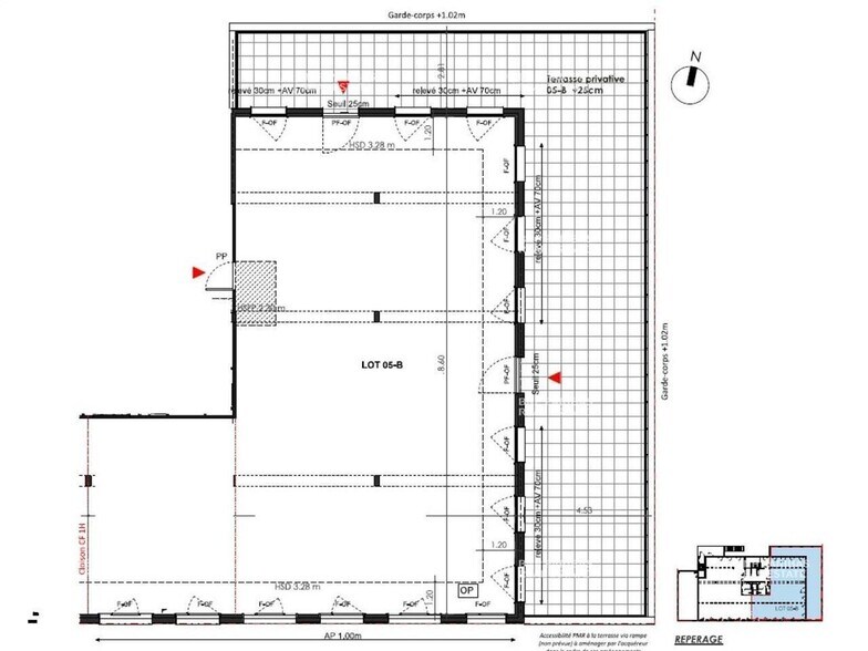 Bureau dans Rennes à vendre - Plan d’étage – Image 3 sur 4