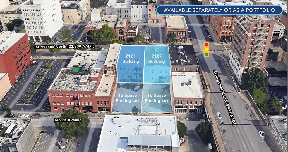 2127 1st Ave N, Birmingham, AL à vendre - Aérien – Image 2 sur 15