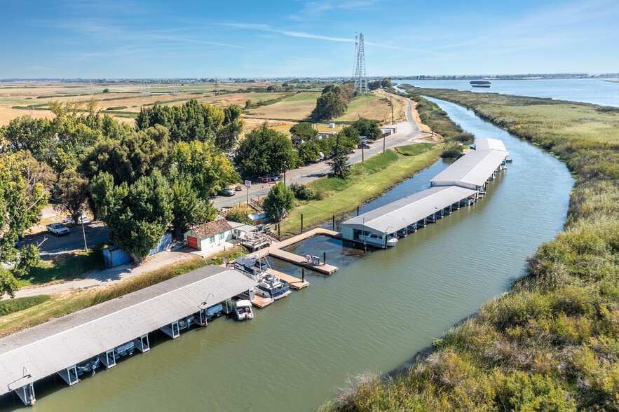 19530 Sherman Island East Le Rd, Rio Vista, CA à vendre - Aérien – Image 3 sur 9