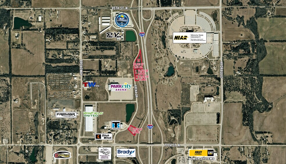 NWC I-135 & N 77th St, Park City, KS à vendre - Photo de l’immeuble – Image 1 sur 3