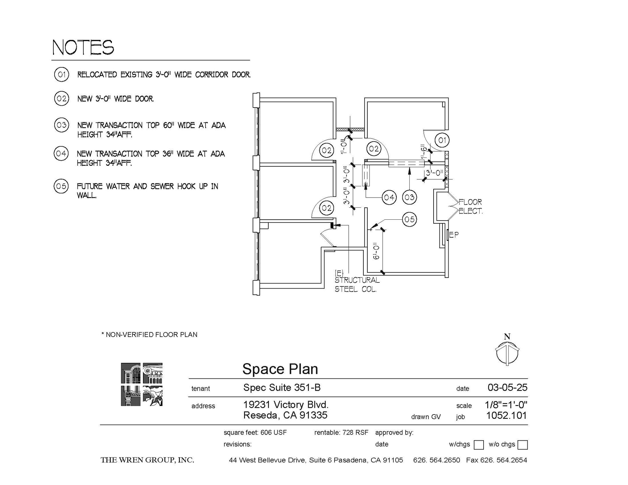 19231 Victory Blvd, Reseda, CA à louer Plan d’étage– Image 1 sur 1