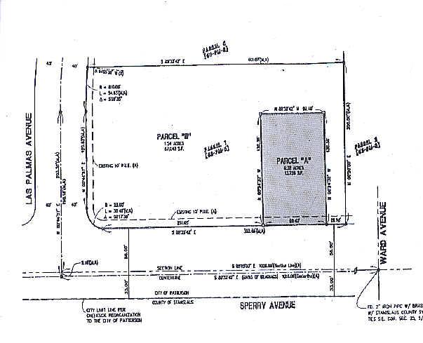 1055 Sperry Ave, Patterson, CA à louer - Plan cadastral – Image 3 sur 5