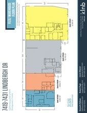 7421-7431 Lindbergh Dr, Gaithersburg, MD à louer Plan de site– Image 1 sur 3