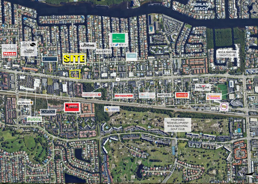 6998 N Federal Hwy, Boca Raton, FL à louer - Photo de l’immeuble – Image 2 sur 3