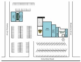 7100 Columbia Rd, Cleveland, OH à louer Plan de site– Image 1 sur 1