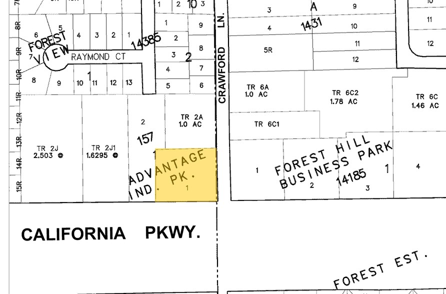 3933 California Pky E, Fort Worth, TX à louer - Plan cadastral – Image 2 sur 3