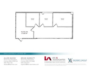 2755 Bristol St, Costa Mesa, CA à louer Plan d’étage– Image 1 sur 1