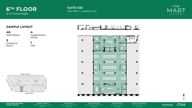 222 Merchandise Mart Plz, Chicago, IL à louer Plan d’étage– Image 1 sur 2