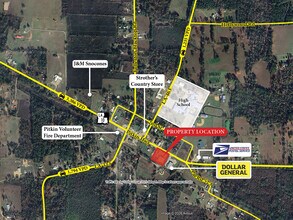 12884 Highway 10, Pitkin, LA - Vue aérienne  vue de carte - Image1