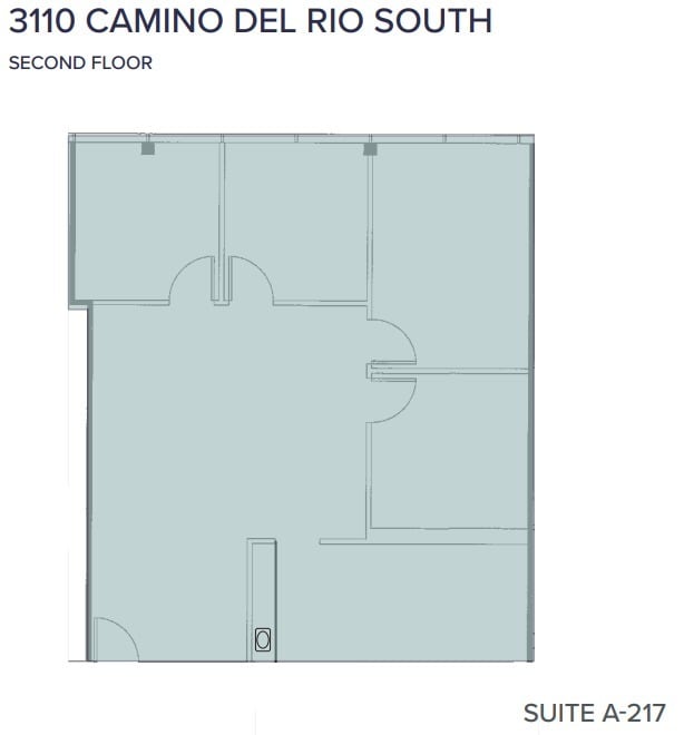 3110 Camino del Rio S, San Diego, CA à louer Plan d’étage– Image 1 sur 1