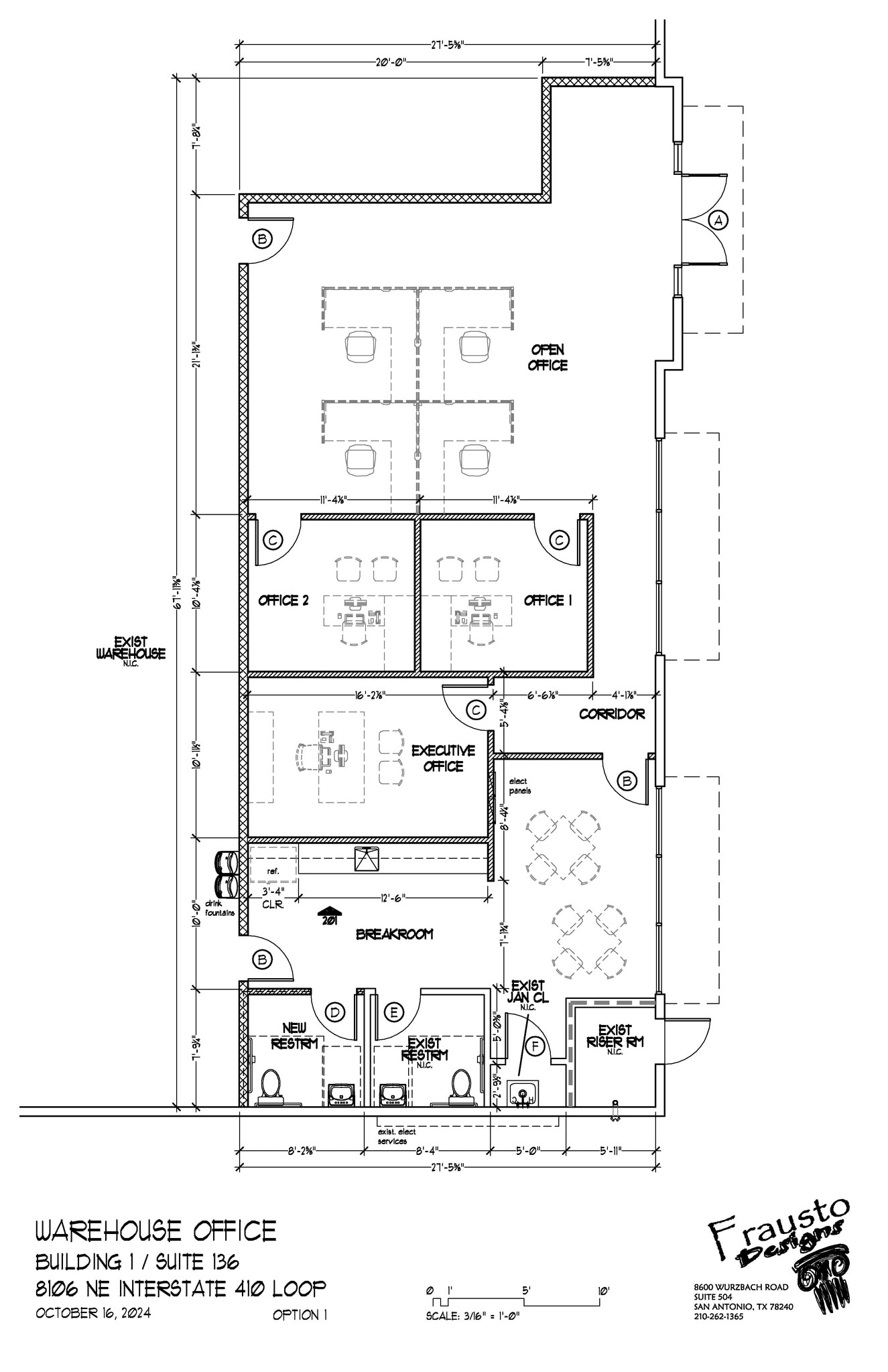 8106 NE Loop 410, San Antonio, TX à louer Plan d’étage– Image 1 sur 1