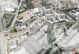 Lançon-Provence - VUE AÉRIENNE vue de carte