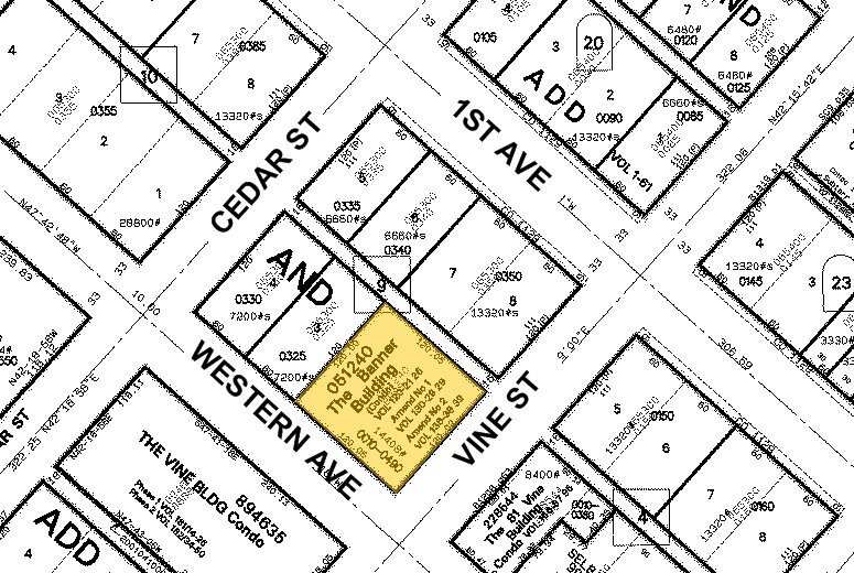 80 Vine St, Seattle, WA à louer - Plan cadastral – Image 2 sur 10