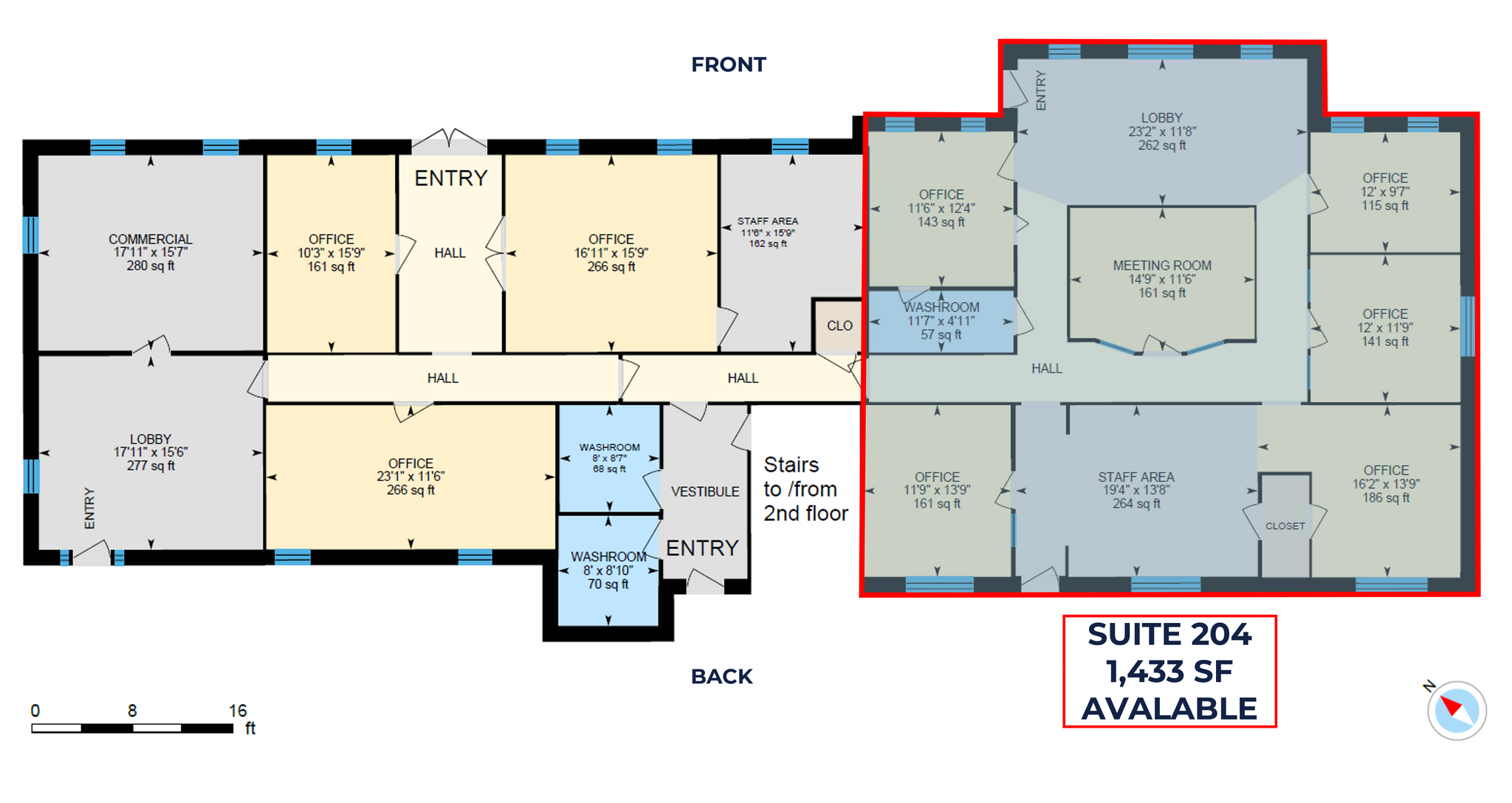 3229 Anderson Hwy, Powhatan, VA à louer Plan d’étage– Image 1 sur 5