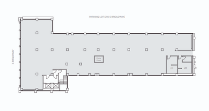 207 S Broadway, Los Angeles, CA à louer Plan d’étage– Image 1 sur 1