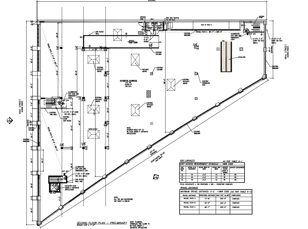 45-01 Northern Blvd, Long Island City, NY à louer Plan d’étage– Image 1 sur 1