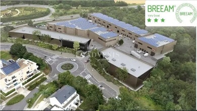 Carquefou - Vue aérienne  vue de carte