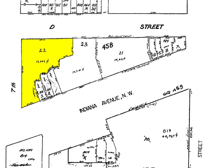 325 7th St NW, Washington, DC à louer - Plan cadastral – Image 2 sur 30