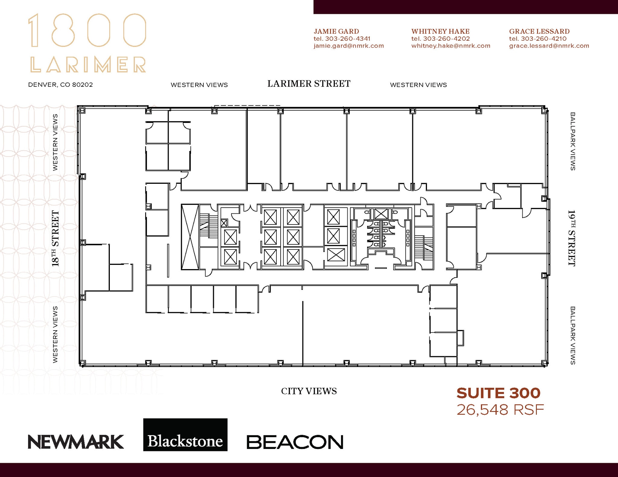 1800 Larimer St, Denver, CO à louer Plan d’étage– Image 1 sur 1