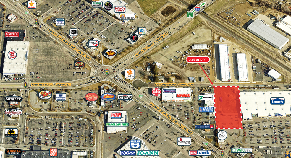 0 Caldwell, Nampa, ID à vendre - Photo de l’immeuble – Image 1 sur 7