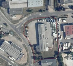 Évreux - VUE AÉRIENNE  vue de carte