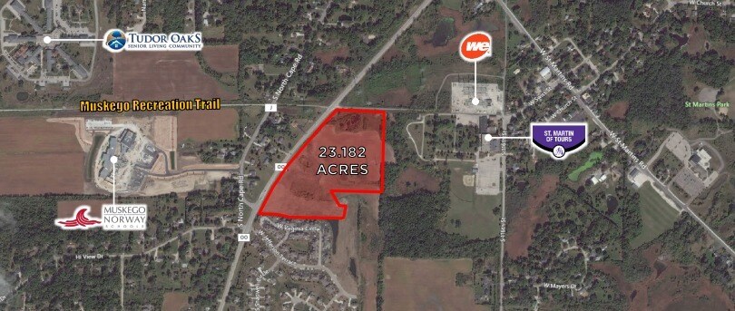 12245 W Forest Home Ave, Franklin, WI à vendre - Photo de l’immeuble – Image 1 sur 2