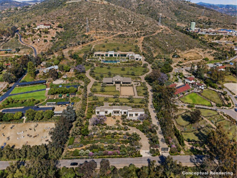 Via De Las Flores, Rancho Santa Fe, CA à vendre - Photo de l’immeuble – Image 3 sur 8