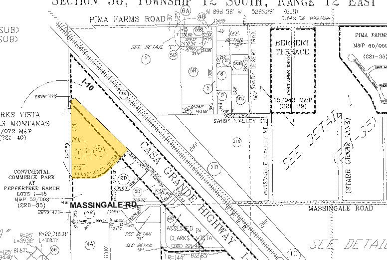 7775 N Casa Grande Hwy, Tucson, AZ à louer - Plan cadastral – Image 2 sur 17